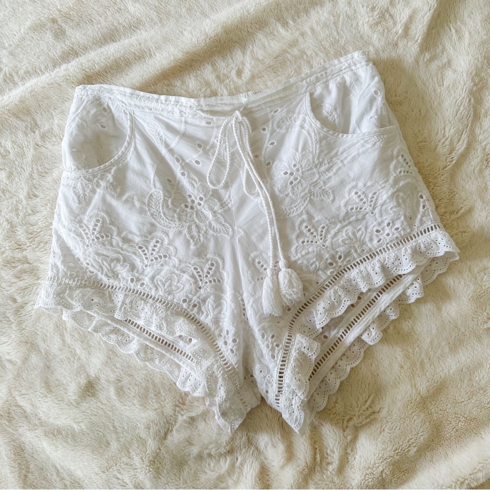 🌸 SPELL 🌸 Damsel Lace Shorts MEDIUM